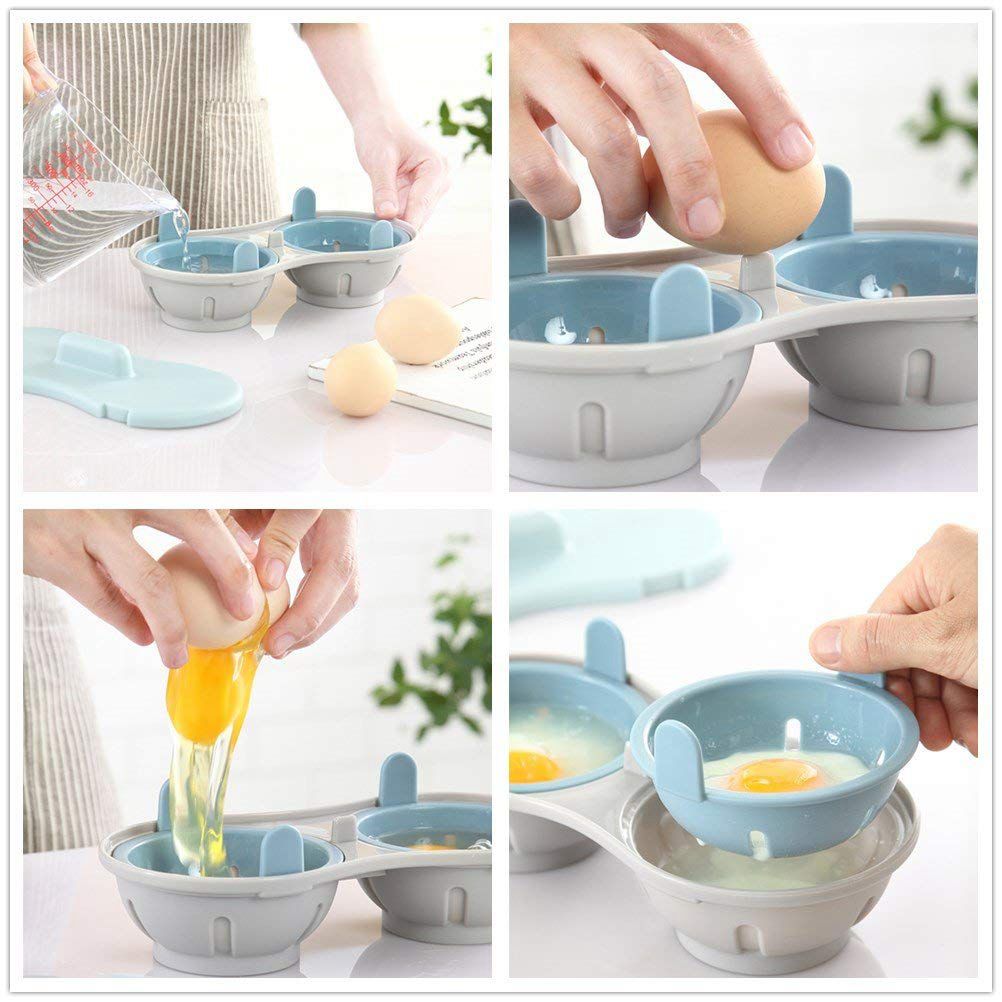 DYVENS®: Cocedor de Huevos para Microondas — Eficiencia, Limpieza y Sabor en un Solo Paso